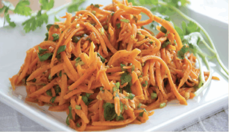 Spicy Carrot Salad