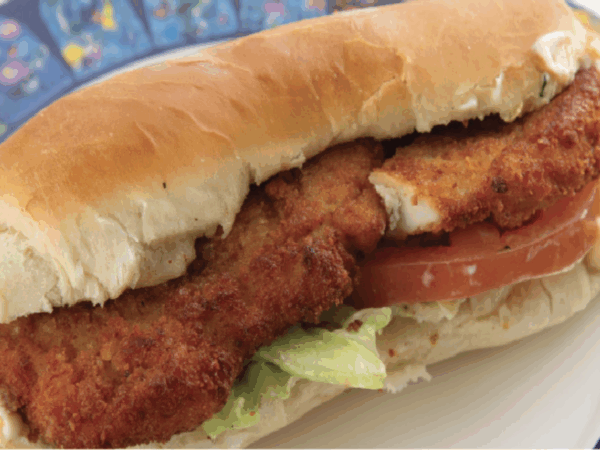 Chicken Schnitzel Sandwich