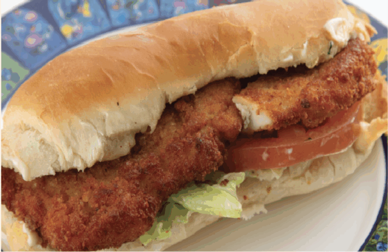 Chicken Schnitzel Sandwich