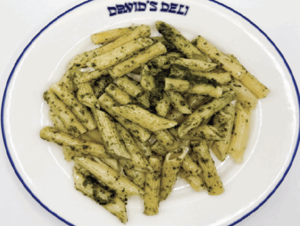 Basil garlic pasta